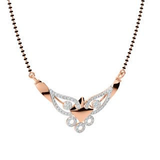 Minimal Diamond Mangalsutra